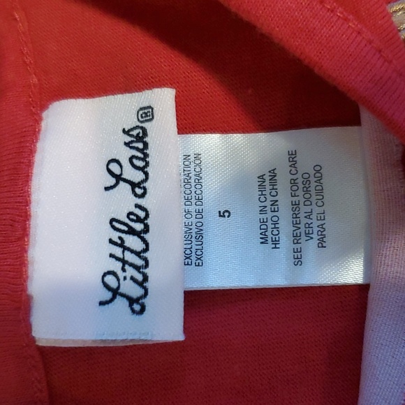 Little Lass NWT Christmas Holiday Outfit Reindeer Rudolph Candy Cane - Picture 6 of 11